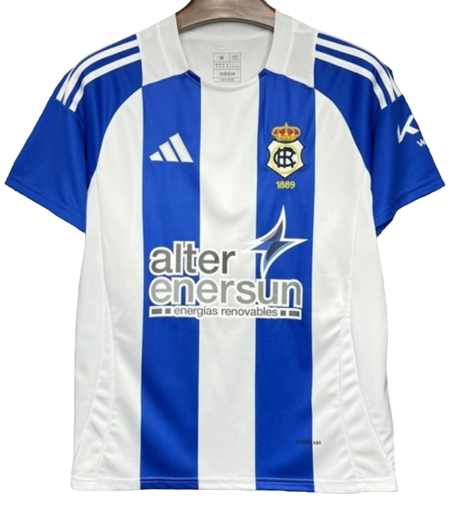 Camisa I Recreativo Huelva 2024 2025 Adidas oficial 